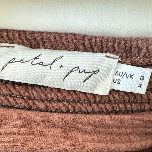 Petal + Pup Brown Jumpsuit - Picture 3 of 3